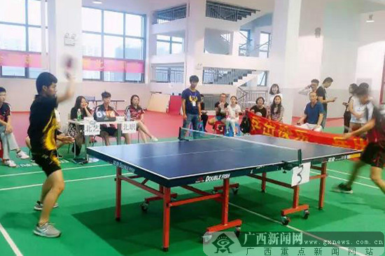 北海市高校第一届乒乓球锦标赛落幕 四所高校参赛