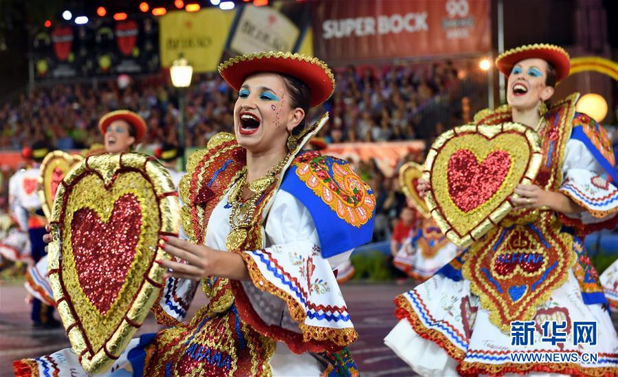 葡萄牙首都上演城市节狂欢