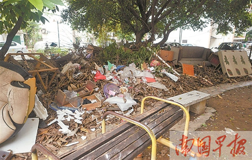 "休闲广场成了垃圾场"谁之过?