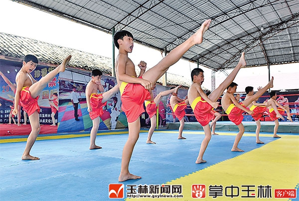 【视觉玉林】搏击少年