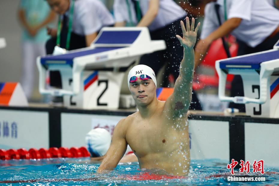 天津全运会 孙杨六金一银收官