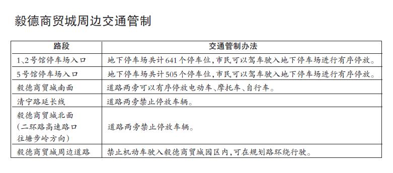 两会一节期间 玉林城区部分路段实行交通管制