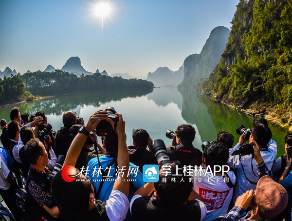 桂林美丽山水与文明旅游相得益彰(图)