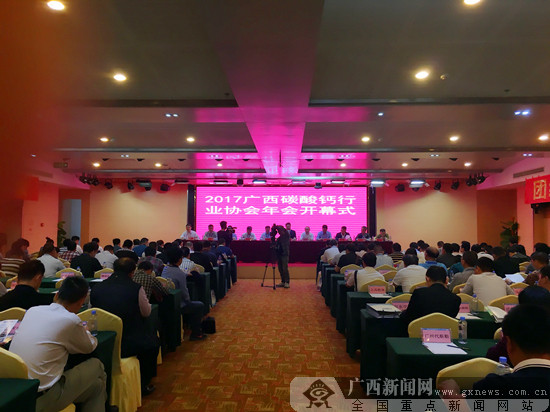 广西碳酸钙两会召开 合力做强广西碳酸钙产业