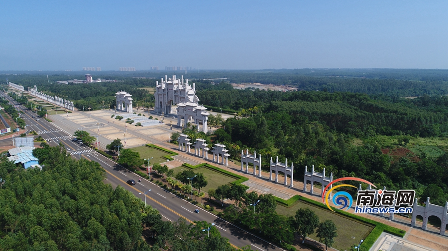 临高美景大图:文澜文化公园