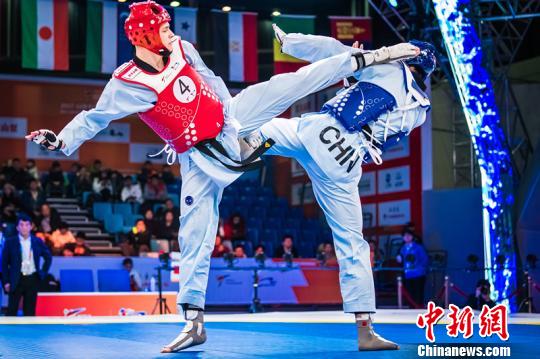 世界跆拳道世界杯团体锦标赛中国队收获两金一