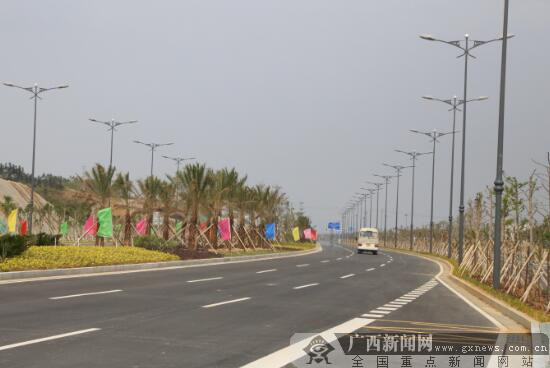 中马钦州产业园区“关丹大街”启用