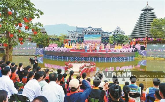春和景明闻鼓声 壮乡欢腾又飞歌