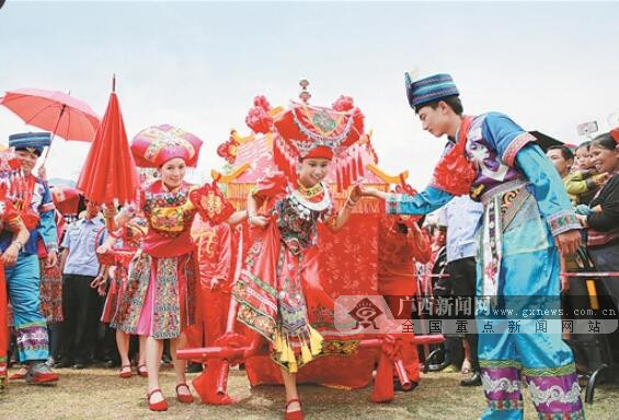 春和景明闻鼓声 壮乡欢腾又飞歌