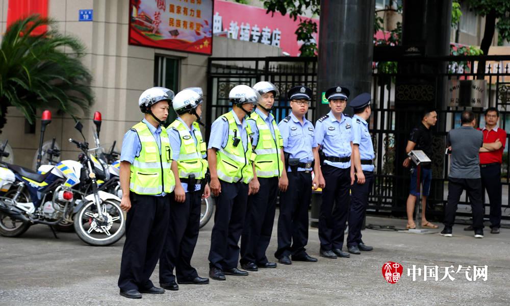 桂林凉爽天气迎接中考首日