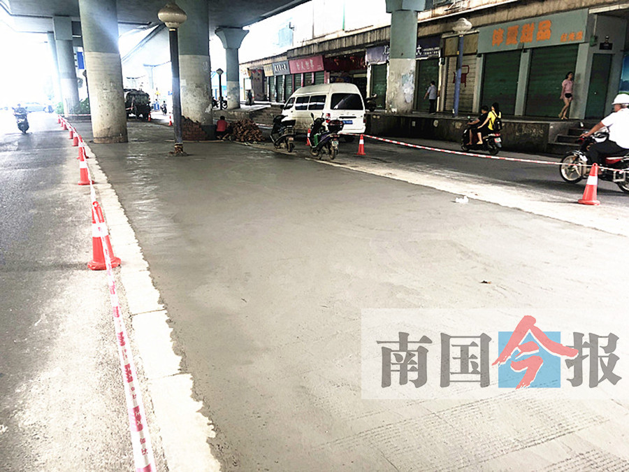 柳州市红光大桥桥底平台不再藏污纳垢(图)