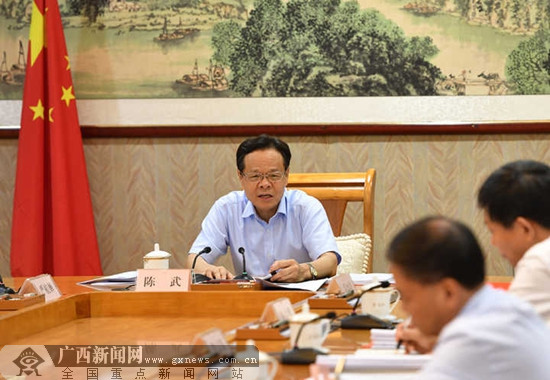 陈武主持召开自治区政府常务会议