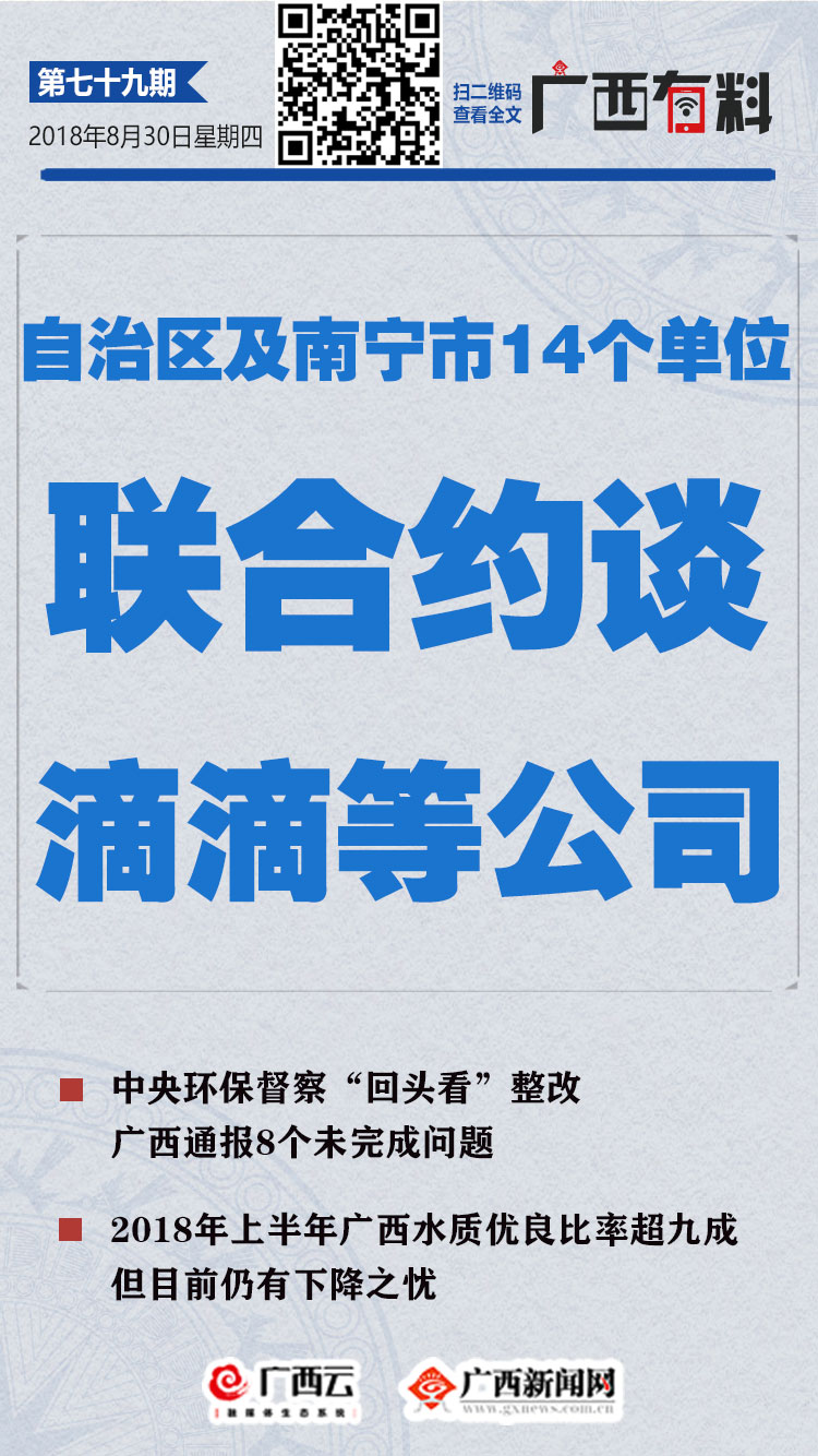 【广西有料】第七十九期:自治区及南宁市14个