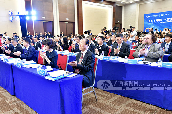 2018中国-东盟汇商聚智高峰论坛在南宁开幕(图)