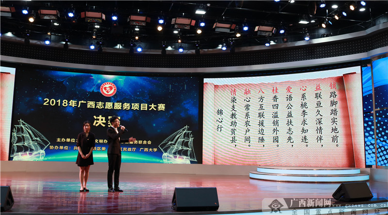 2018年广西志愿服务项目大赛圆满落幕