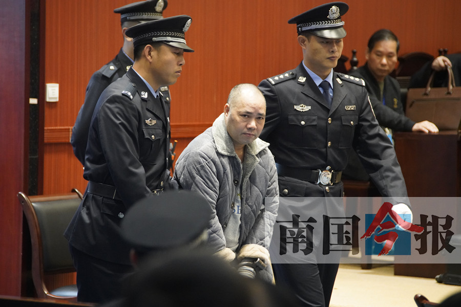 致7死11伤 柳州杀人狂徒黄日朝一审被判死刑(图)