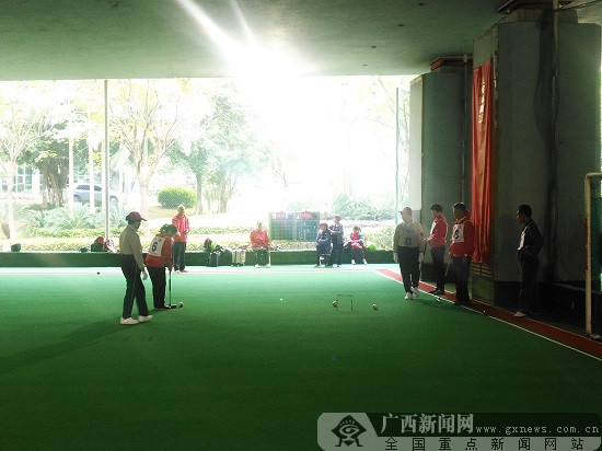 柳州市第十四届运动会门球比赛圆满落幕