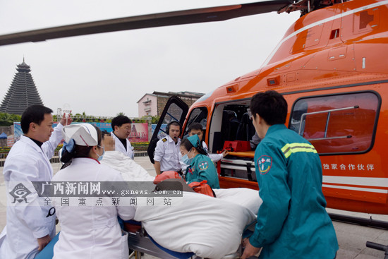 三江通航"空中120" 为群众生命健康保驾护航(图)