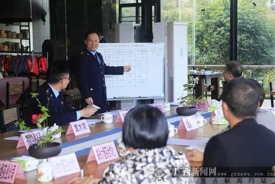 问计问需话税收 共谋六堡茶产业发展