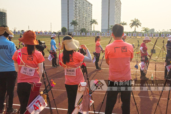 广西队3个项目晋级2019全国射箭首站分站赛淘汰赛