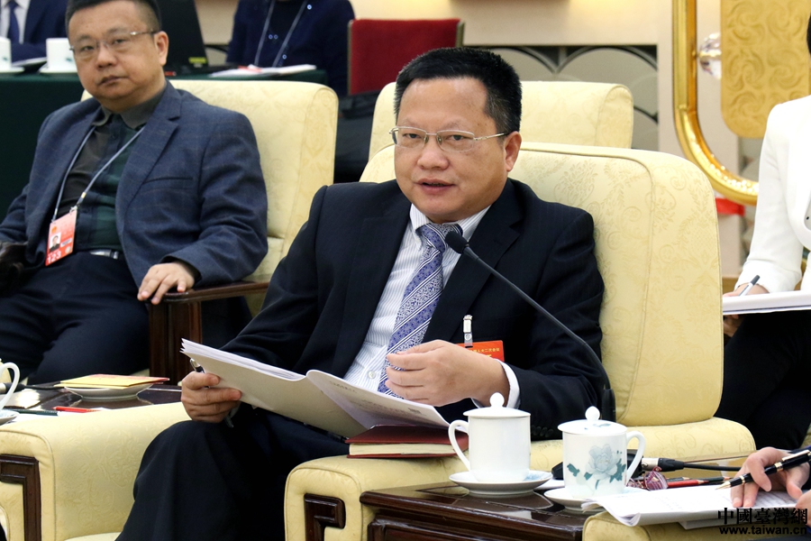 【融融看两会】台湾省代表团：台湾同胞感受到了大陆的真情实意