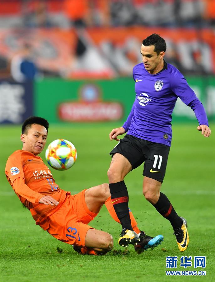 亚冠:山东鲁能泰山胜马来西亚柔佛DT
