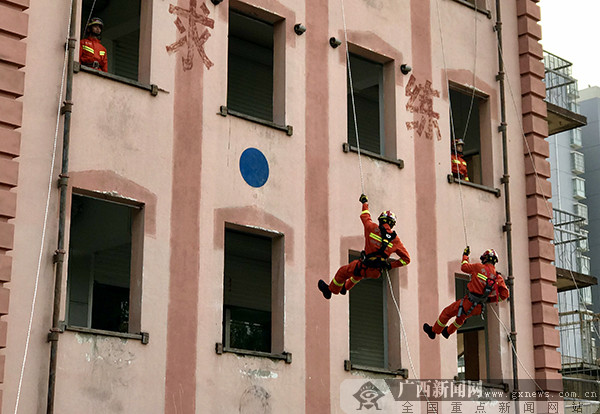 广西220名新招录消防员今日开始入职集训