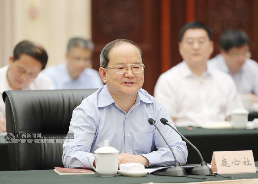 鹿心社陳武率廣西黨政代表團赴重慶學習考察