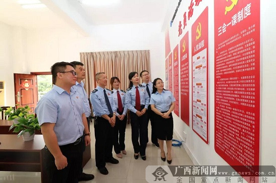 广西五建劳务公司:党建共建 税企携手 共促发展