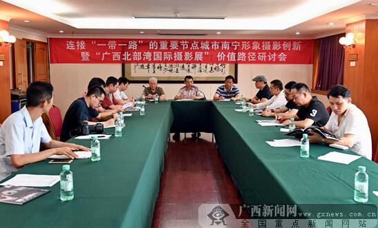 南宁文艺理论家助力“广西北部湾国际摄影展”