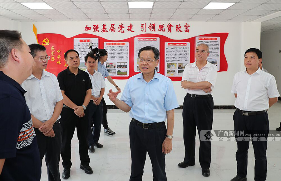陈武深入崇左市扶绥县调研