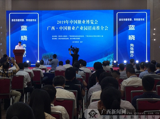 广西·中国糖业产业园招商推介 现场签约项目13个