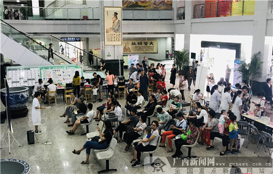 广西中医一附院开展2019年全国护肤日惠民义诊活动