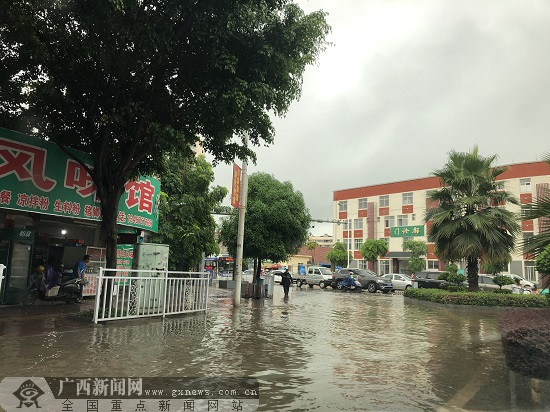 玉林强降雨天气频发 部分地区有暴雨