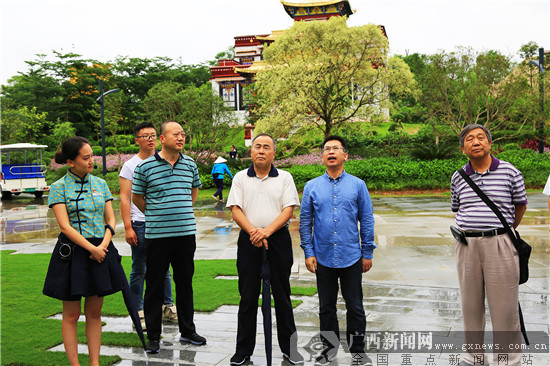 第十二届园博会开展室外展园复评工作