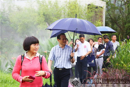 第十二届园博会开展室外展园复评工作