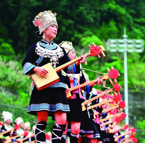 龙胜各族自治县举办第八届龙脊梯田文化节(组图)