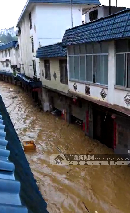 梧州苍梧县多个乡镇受暴雨袭击发生洪涝灾害(图-广西新闻网