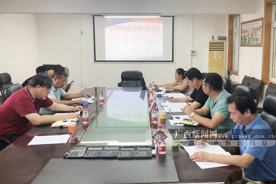 广西体校接受自治区教育厅中等职校星级认定评估