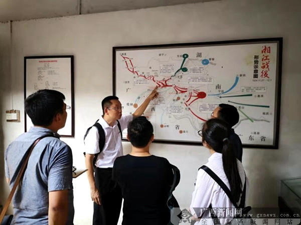 再走长征路 访兴安红军堂看红军光华铺阻击战战壕