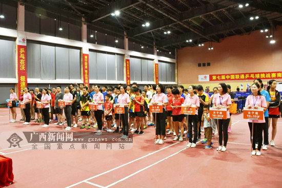 以创新彰显赛事公益 2019"乒乓在沃"南宁赛区收官