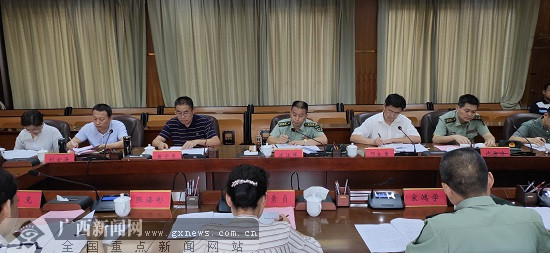 玉林市组织军地联合工作组到北流市调研-广西新闻网