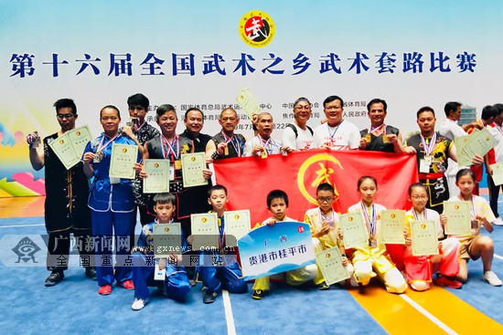 2019全国武术之乡武术套路赛：桂平获6金11银10铜