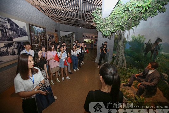 网媒记者走进龙州起义纪念馆追寻红色足迹(图)