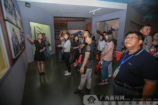 网媒记者走进龙州起义纪念馆追寻红色足迹(图)