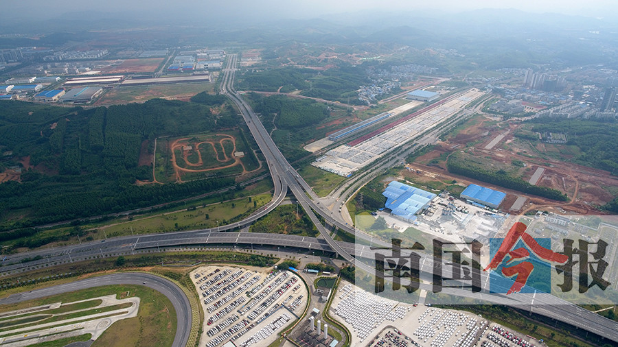 柳州东外环大部分通车 从鹧鸪江到桂柳高速仅需10多分钟