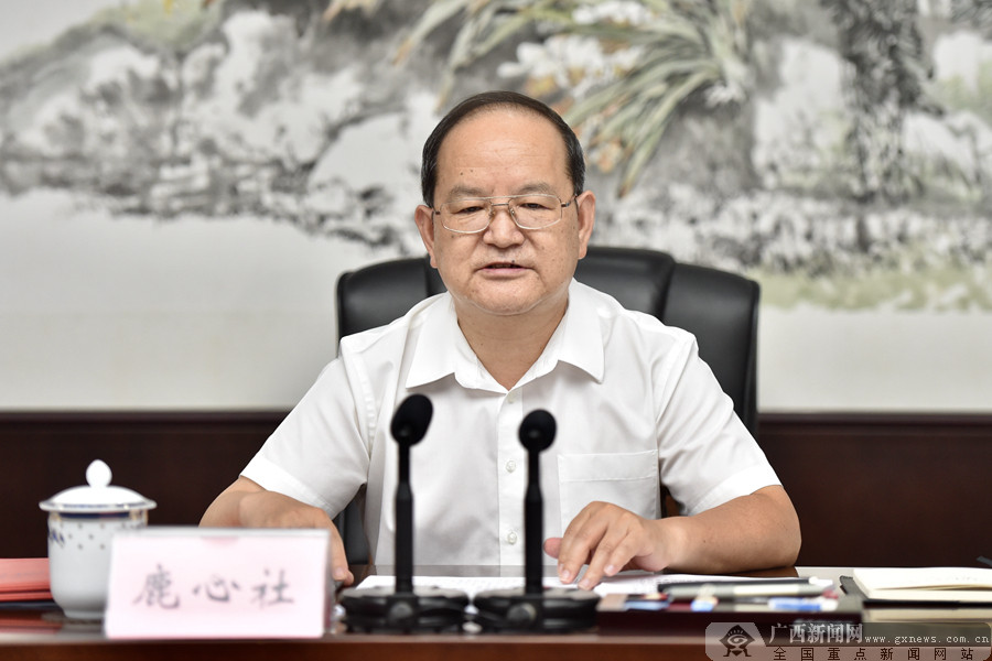 鹿心社主持召开自治区党委“不忘初心、牢记使命”主题教育领导小组第二次会议