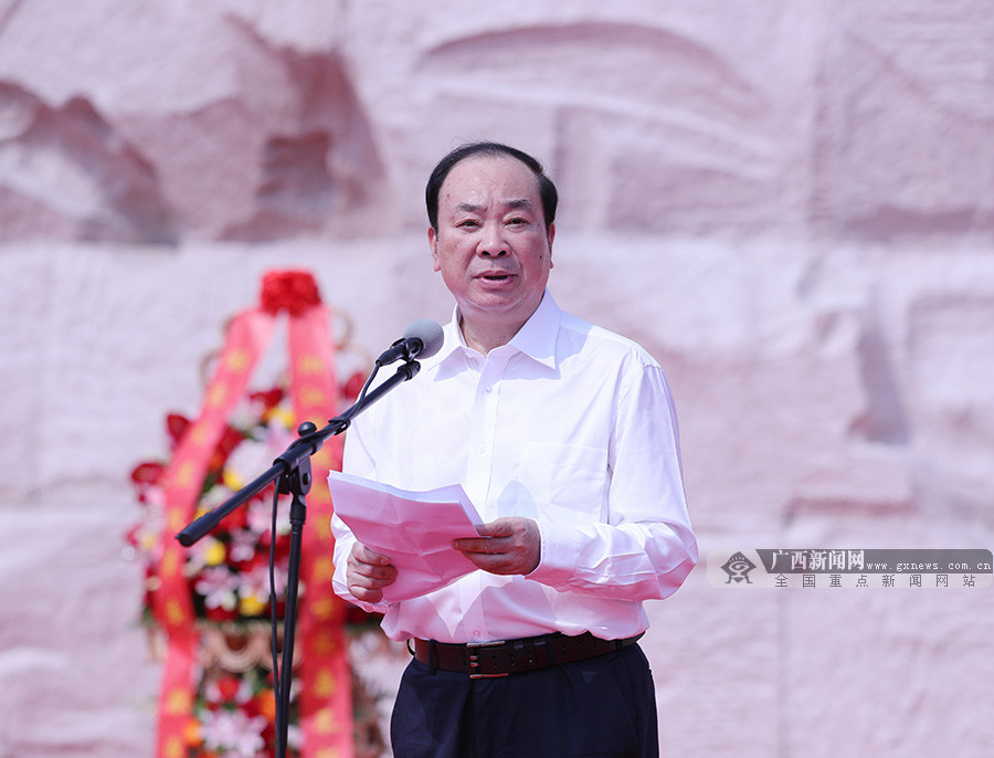 红军长征湘江战役纪念设施在桂林全州落成