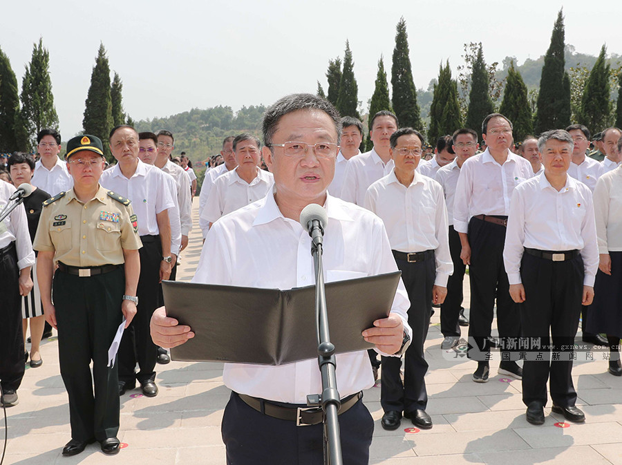 红军长征湘江战役纪念设施在桂林全州落成