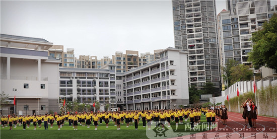 南宁市凤翔路小学景晖校区举行建队70周年活动